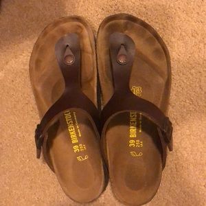 Size 39 brown Birkenstock